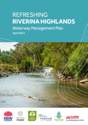Riverina Highlands Waterway Management Plan cover