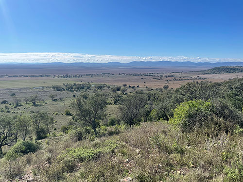 View from Mount Watermark, Breeza.
