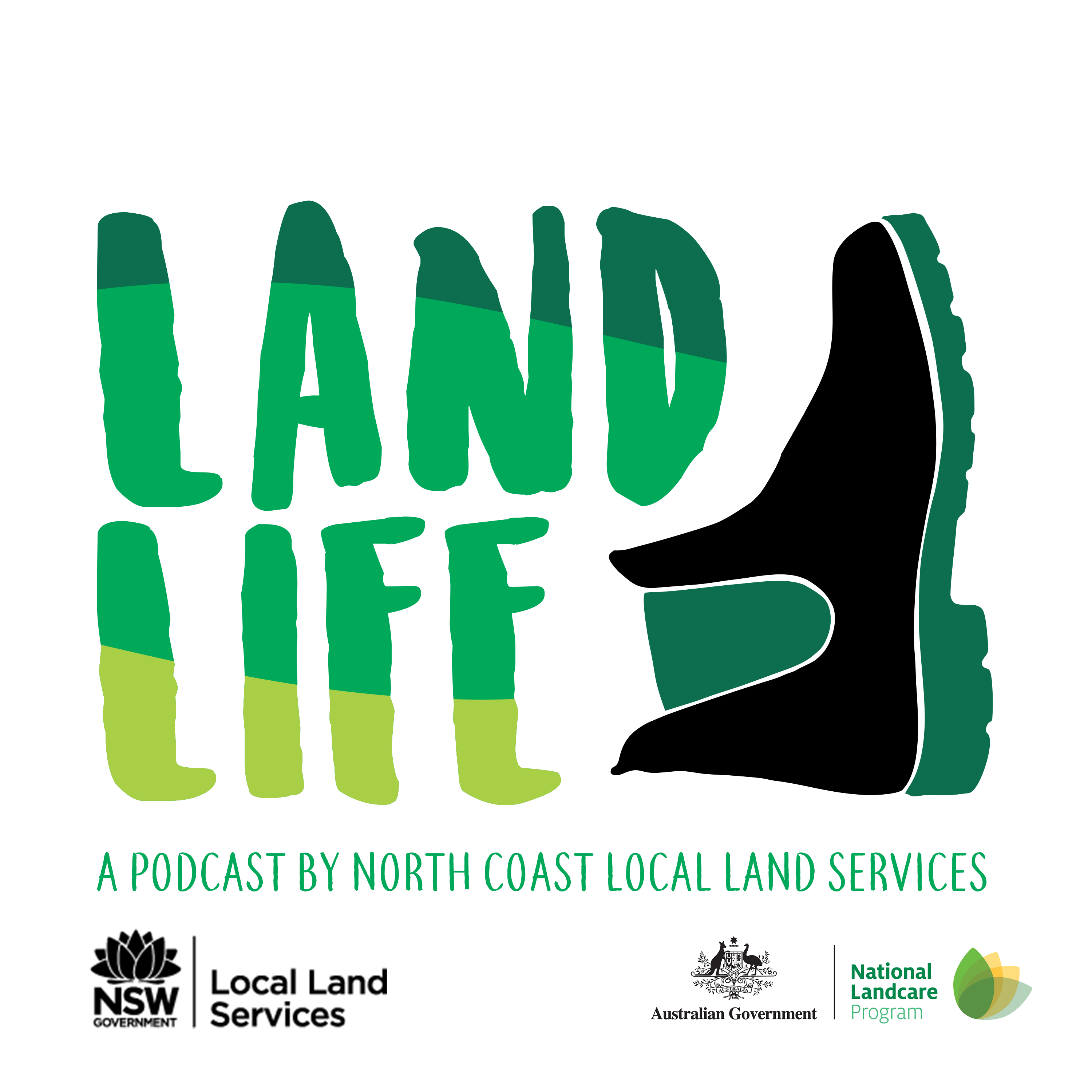 Land Life Podcast Logo