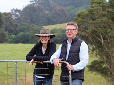 David and Kim King relocated from Sydney to Berry on the south coast five years ago. Credit Amanda Ardler