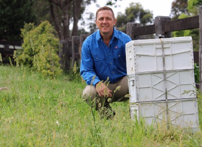 Small Landholder Engagement Officer with Local Land Services, Andrew Britton Credit - Amanda Ardler